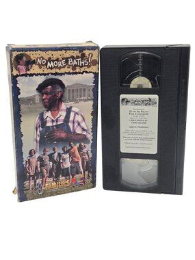 No More Baths VHS Movie Feature Films For Families 1998 Victoria Jackson Vintage